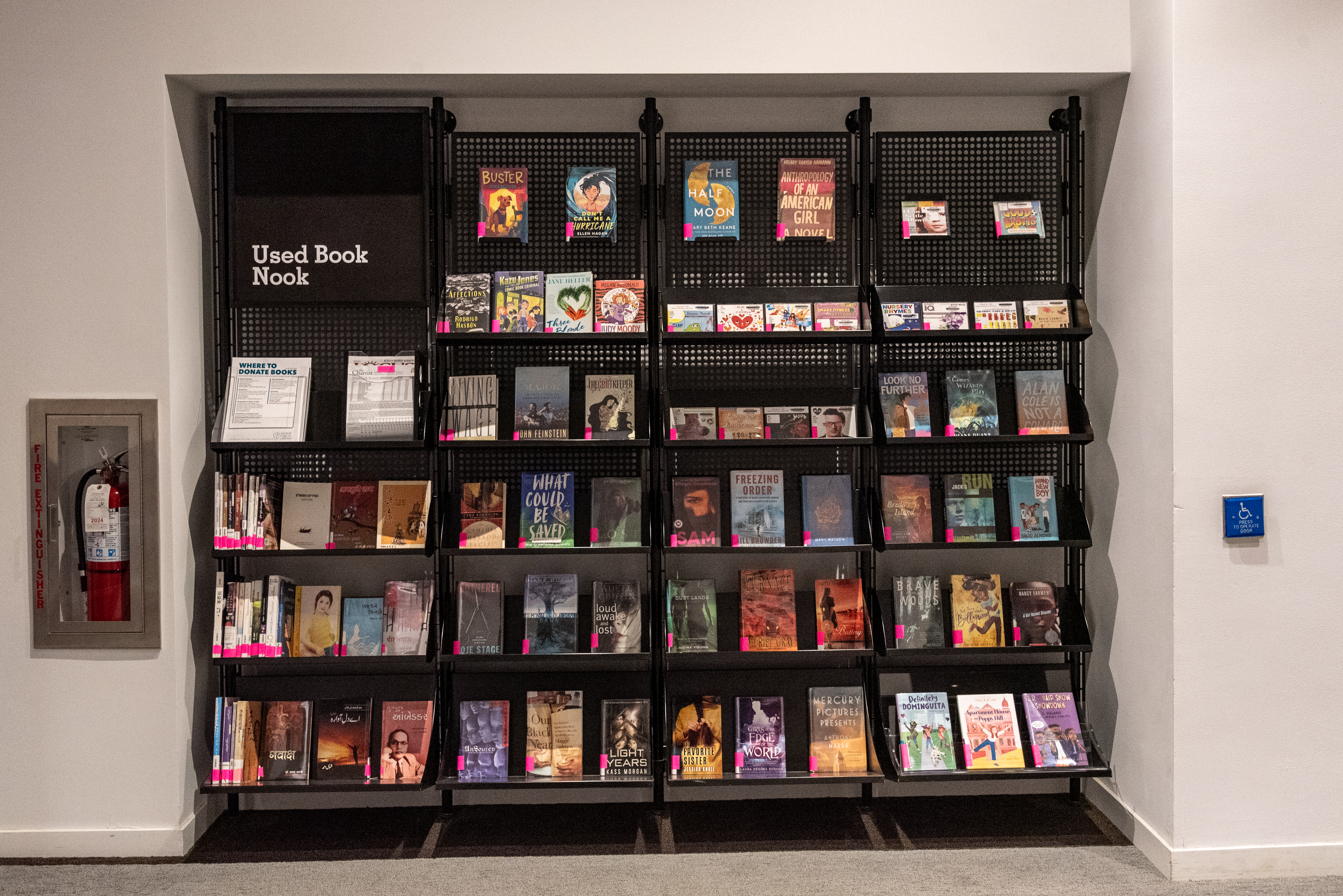 Used Book Nook in the library