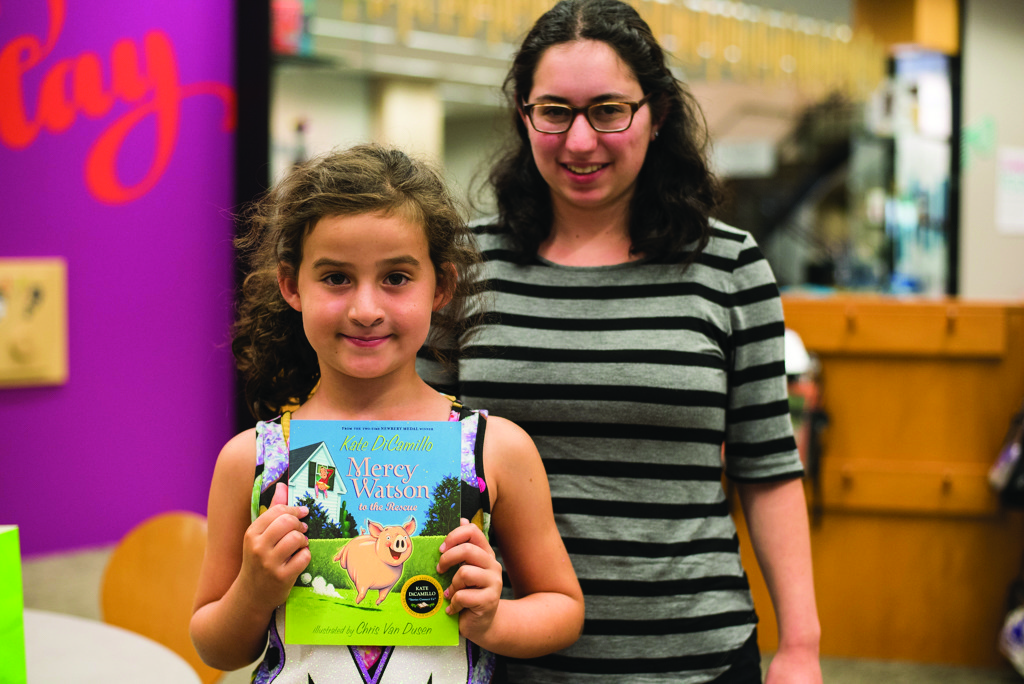 Photo of two participants in the Booking with a Buddy program